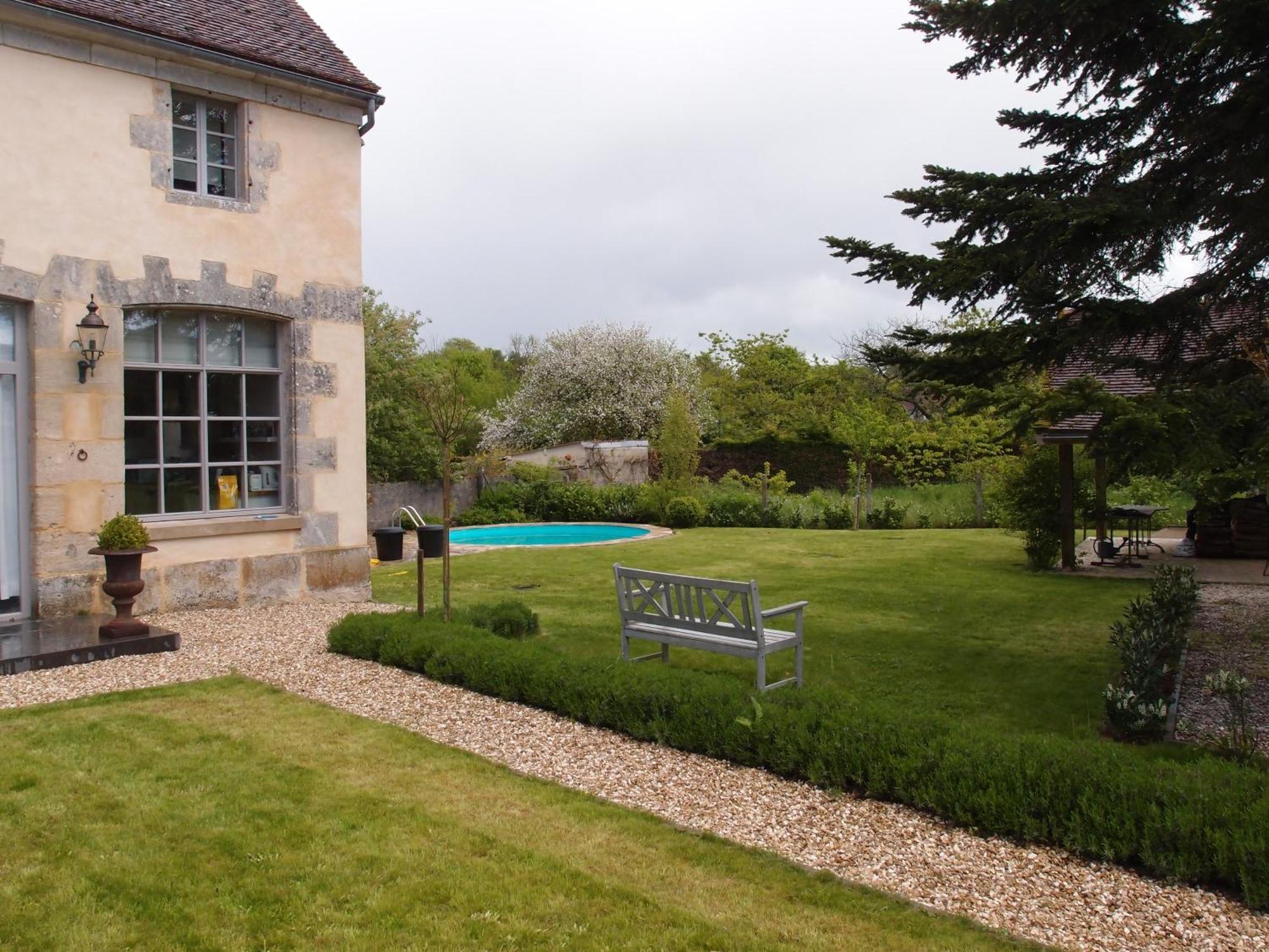 Villa La Forge Sainpuits Exterior foto